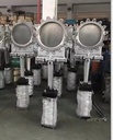 DN150 6INCH Pneumatic Stainless Steel 304 Knife Gate Valve