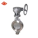 Stainless Steel Triple Eccentric Wafer Type Manual Operated butterfly Valve