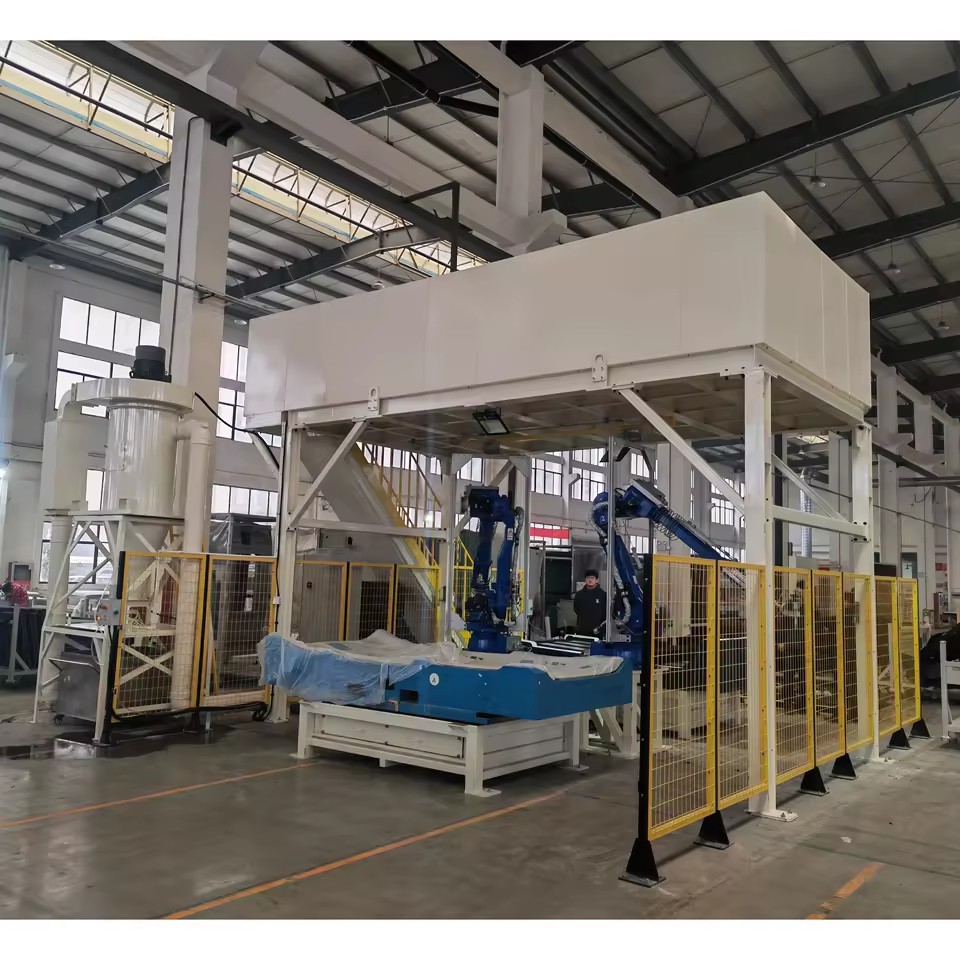 BBET Automotive Industry standing Open-Frame Robot Water jet Cutters With Fixed Work Table