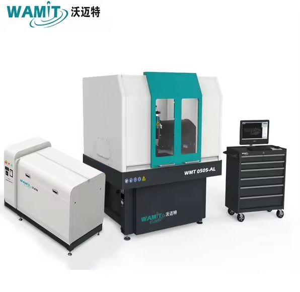 Laboratory Use 7.5kw 30000Psi Small Table Top Water Jet Cutting Machine With Cover