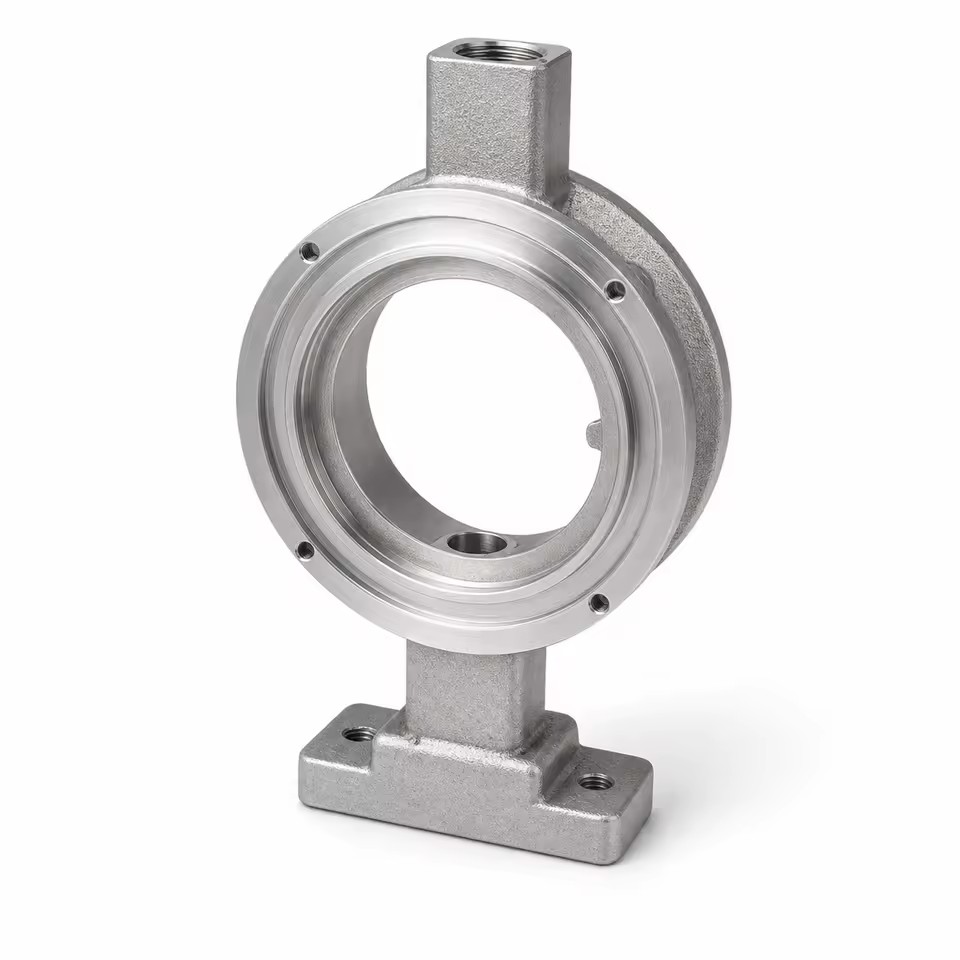Butterfly Valve Body Stainless Steel Lost Wax Casting Electropolishing Manufacturer Supplied Acid Proof OEM
