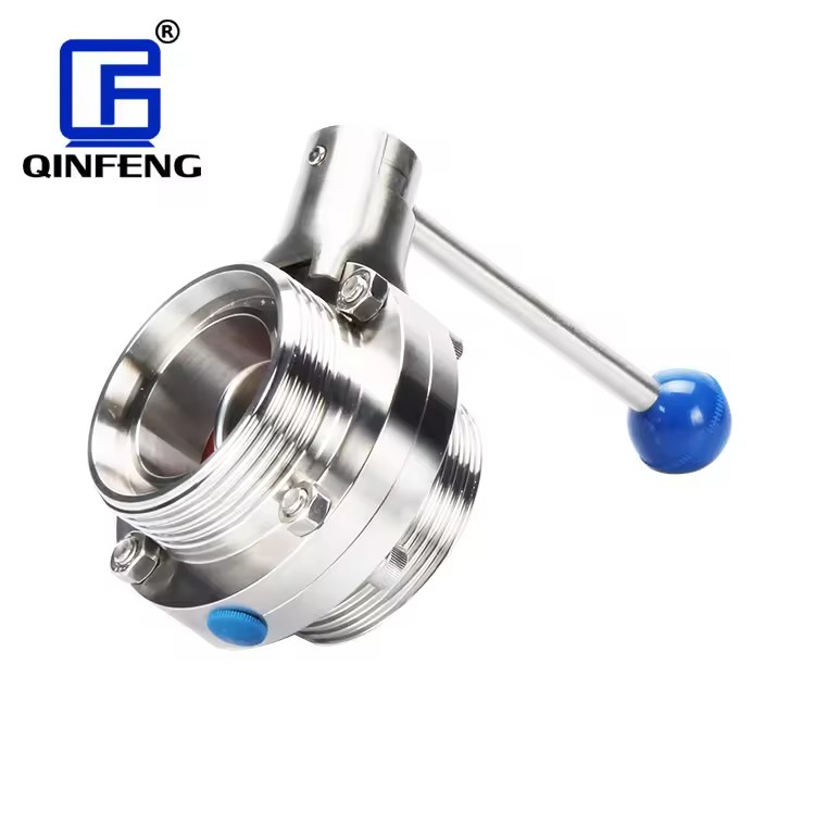 Professional Customized Sanitary Grade Manual Water Quick Connect Butterfly Valve for Multiple Fields