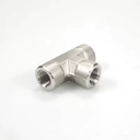 Stainless Steel Forged High Pressure Female Thread Tee Fittings 3 Way Pipe Fittings Compression Pipe Fitting