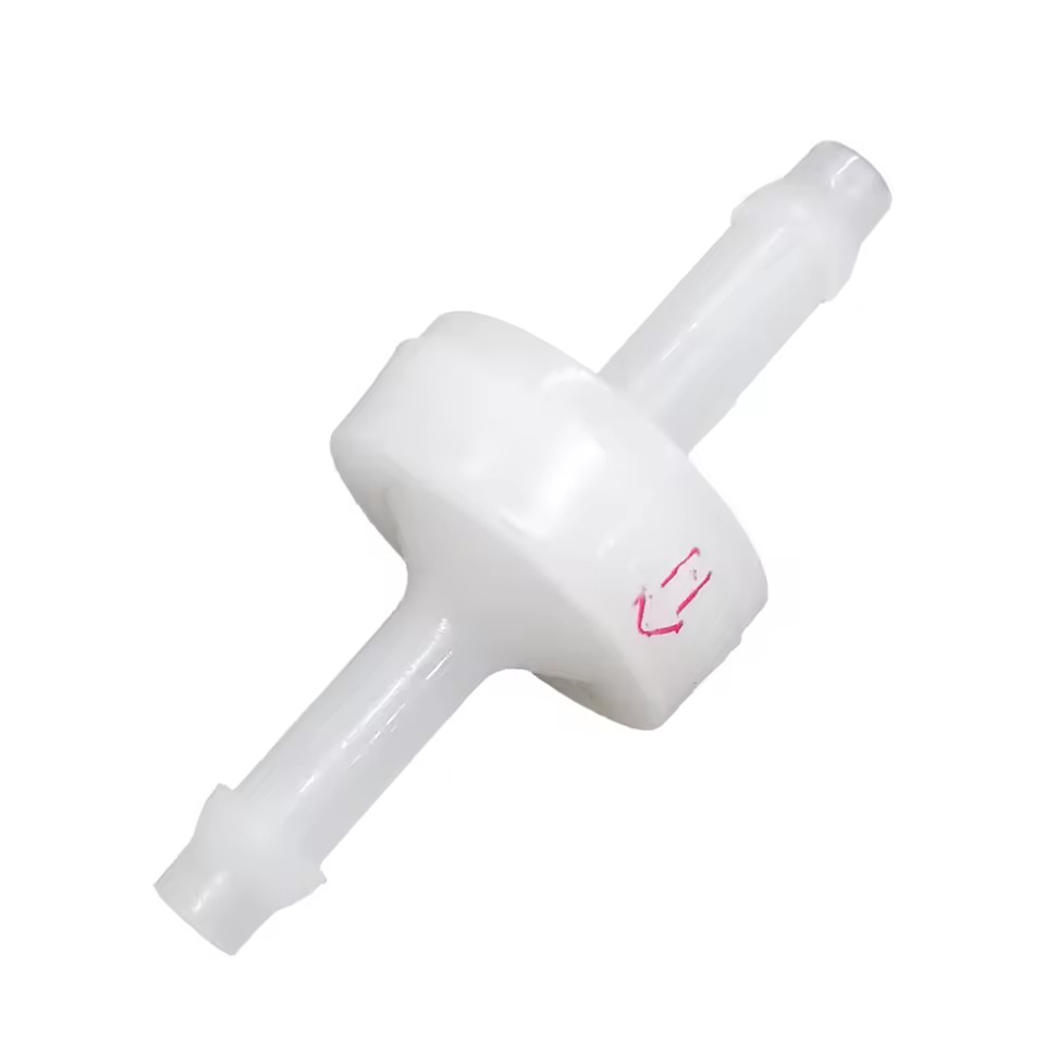 3/16" PVDF Plastic Check Valve Non Return Valve Diaphragm One-way Connector for Ozone Machine air Pump Aquarium KH-CDP1 DGOzone