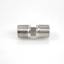316 Stainless Steel 1/16 Inch to 2 Inches Pipe Fittings NPT ISO BSP Threads Male Hex Nipples