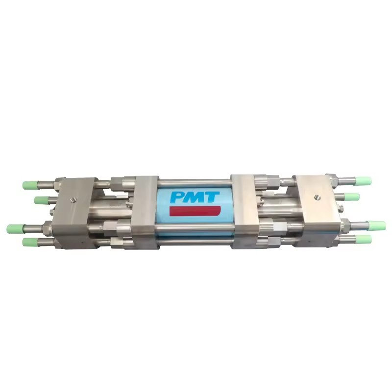 PMTech 600mpa 6000bar 87K psi 87000psi Hyperjet Intensifier Assembly Waterjet Hpp High Pressure Processing Machine.