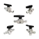 Stainless Steel 316 Hydraulic Manual Ball Valve with Female NPT Instrumentation Thread for Gas Media OEM Customization Supported