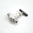 Forged Integral Bonnet Straight Body 1/4" NPT Mini 5000 6000 Psi Instrumentation Male Thread Straight Needle Valve