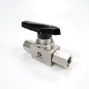 Stainless Steel 316 Instrumentation Female Thread Straight Instrument Ball Valve High Performance Ball Valve