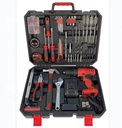 130pcs Professional Electric Home Power Tool Set Combo Tool Set with Heavy Duty case