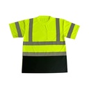 Customized Unisex ANSI Class 1 High-Visibility T-Shirt Reflective Breathable Quick-Dry Safety Vest Workwear