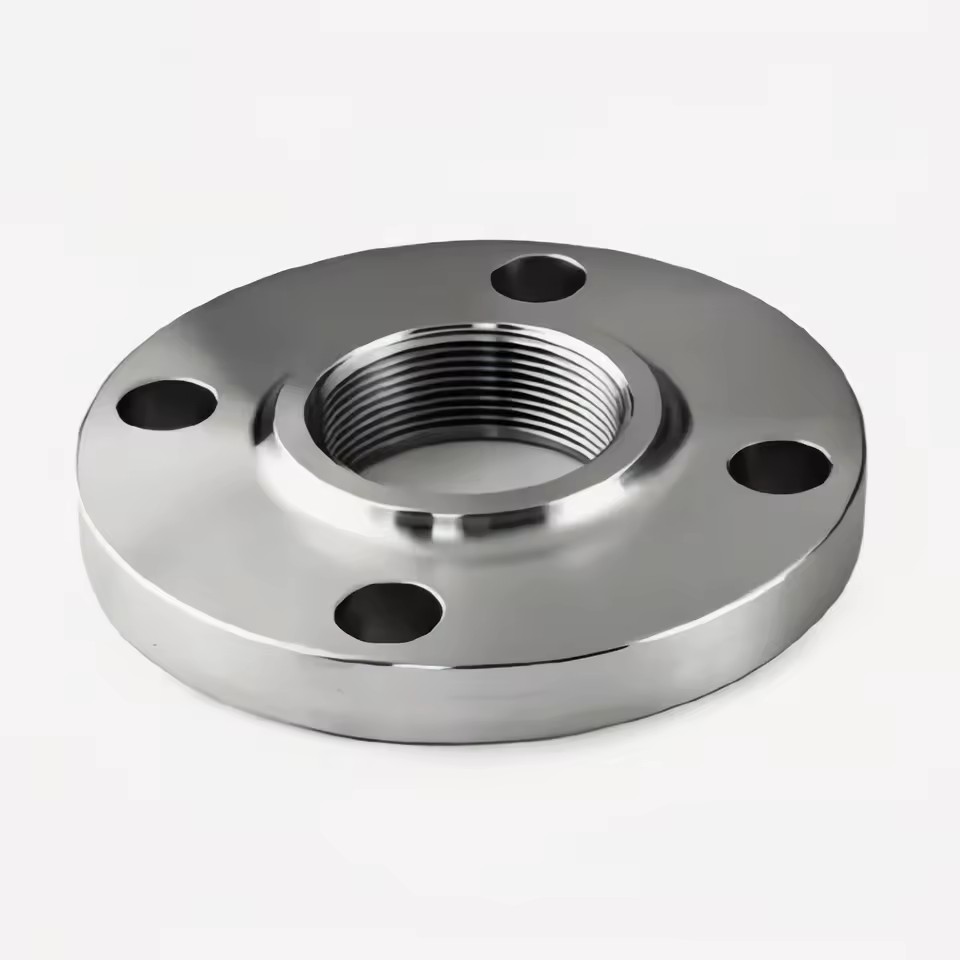 Manufacturer's ANSI ASME B16.5 Carbon Steel CS A105 RF Class 300 Threaded Flange 18\" 20\" 24\" TH Threads 300 Flange