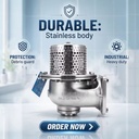 Aluminum Alloy Emergency Cut-off Valve for Fuel Tanker Truck Pneumatic Bottom Foot Valve Check Function Compatible
