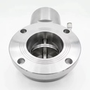 Stainless Steel Pneumatic Gearbox Knife Gate Valve Handwheel PN10 PN16 Model LFZF-50L(P) for Water Media Fluid Pipelines Room