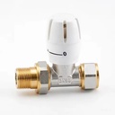 Professional Forged Brass Thermostatic Radiator Valve TRV For PEX-AL-PEX Aluminum Plastic Multilayer Composite Pipe Heating