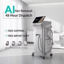Areslite 3000W Non-Crystal Diode Laser Hair Removal Machine 3 Wavelength 755 808 1064Nm