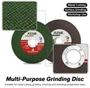 Oem Cutting Disc 100 Angle Grinding Wheel Disc 1051.216 Stainless Steel Metal Double Mesh Grinding Wheel Disc