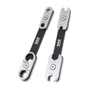 High Hardness Metric Carbon Steel 360 Degree Rotatable Adjustable Eight-in-One Multi-function Thickened Plum Blossom Open OEM