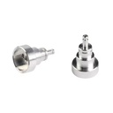 Factory Direct Custom OEM CNC Machining Centering Element Iron Zinc Plated Stamping Punch Parts for Automotive Mould Jc