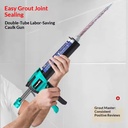 Caulking Gun Hand Tool Epoxy Tile Grouting Tool Labor-saving Glue Gun Tile Construction Hydraulic Home Power-assisted Full Set