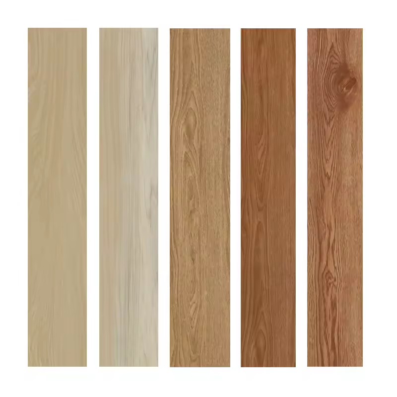 Luxury Wear-Resistant Self-adhesive UV Coated Thick 2.0 Wood Grain SPC Vinyl Flooring Easy Click PVC Tile Home Indoor