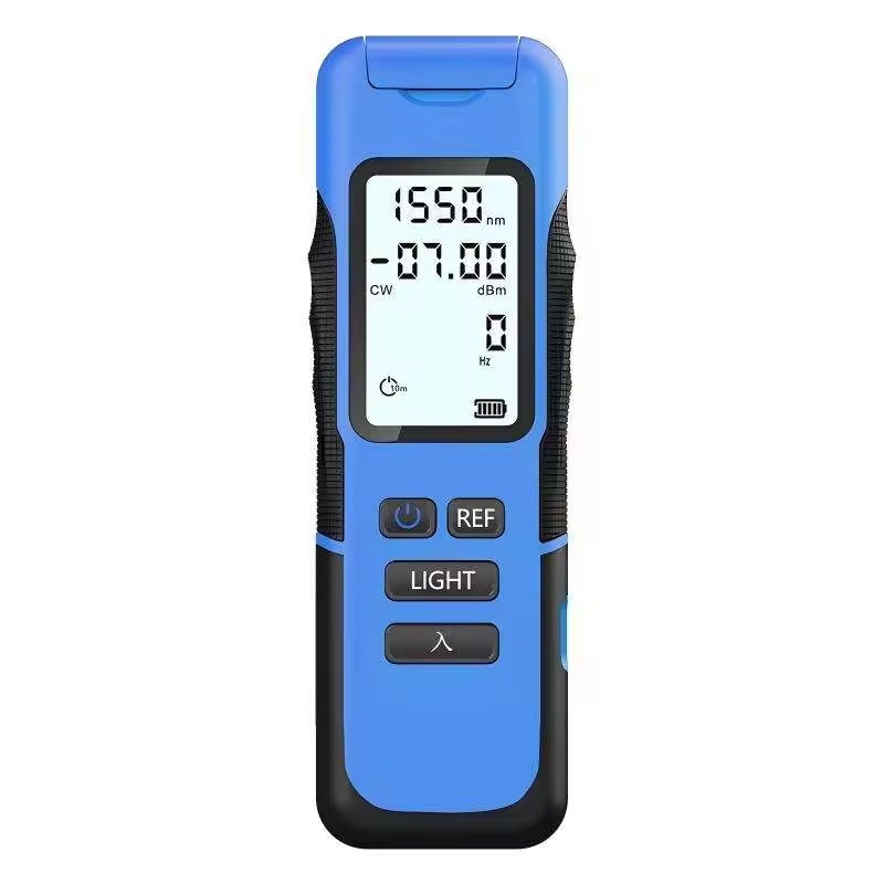 GUANGYAN W2 Fiber Optic Light Source Dual Wavelength 1310/1550nm Adjustable Output SC Type-C Rechargeable Mini Stabilized
