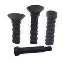 Anti-Rust Non-Standard Custom Shape Black Oxide Precision Carbon Steel Bolt Full/Half Thread ISO9001 Certified Jinggong Brand