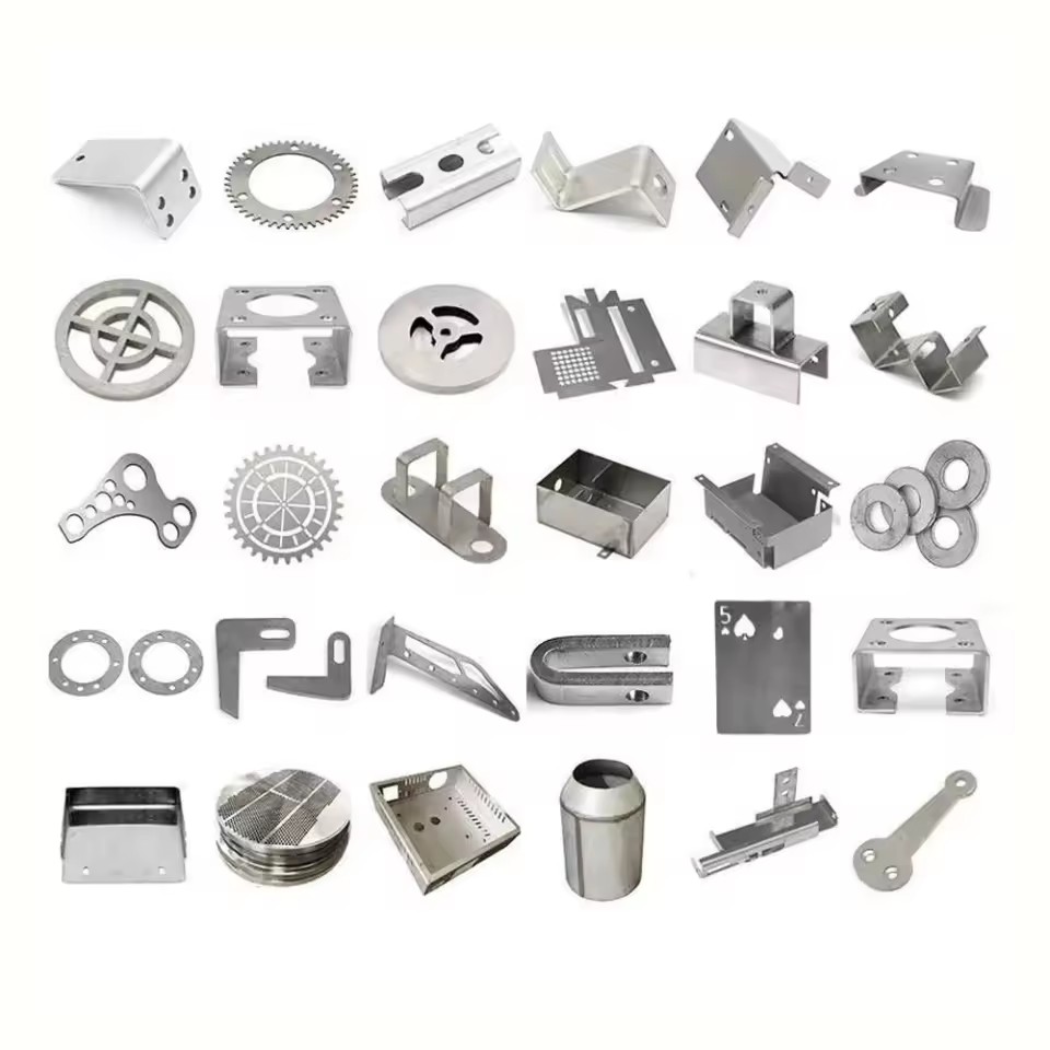 Oem Custom Sheet Metal Stamping Parts Cnc Laser Cutting Aluminum Stainless Steel Stamped Bending Parts