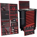 10-Drawer Roller Cabinet Tool Trolley Heavy Duty Industrial Steel Storage with 359PCS Top-Quality Tools for Garage Workshop