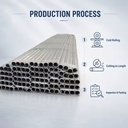 Wholesale Stainless Steel Pipe 201 202 304 304L 316 316L 321 310S Sch40s Surface NO.1 2B BA NO.4 8K HL Building
