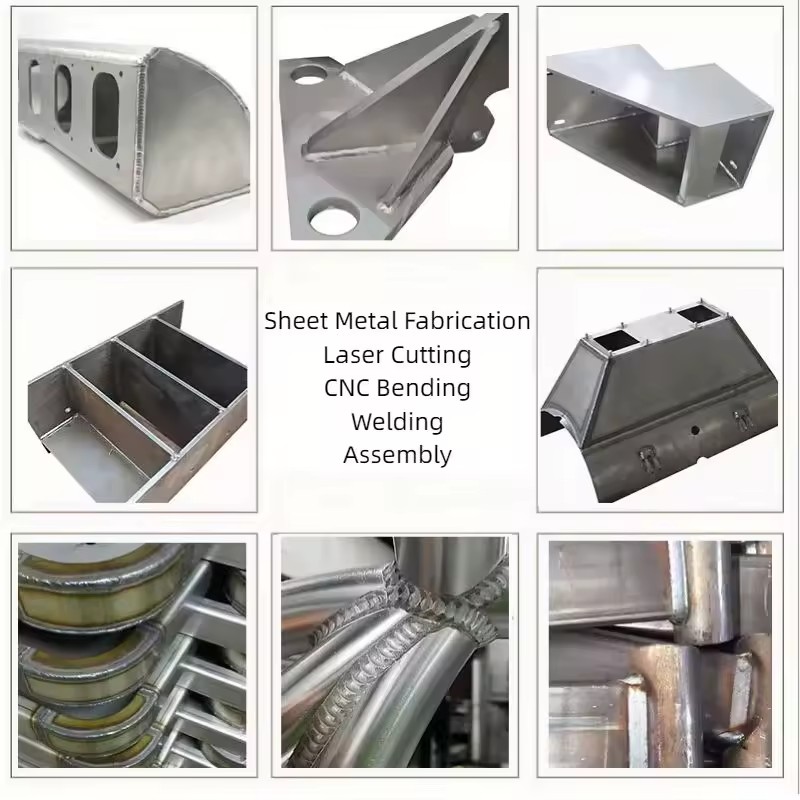 OEM Custom High Quality Bending Metal Engineering Frame Welding Service Structural Parts
