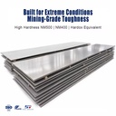 NM450 NM500 AR500 A500 A500 Steel Plate with High Wear Resistance Abrasion Sheet for Mining Machinery