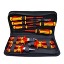 25PCS Iron Insulated Hand Tools Set Including VDE Screwdriver & Open End Wrench 3-Year Warranty OEM Customizable in Blow Case