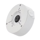 OEM ABS/PC Plastic Injection Molding ISO 9001 Certified Universal Dome Camera Junction Box Mount Bracket for Dome Bullet Camera