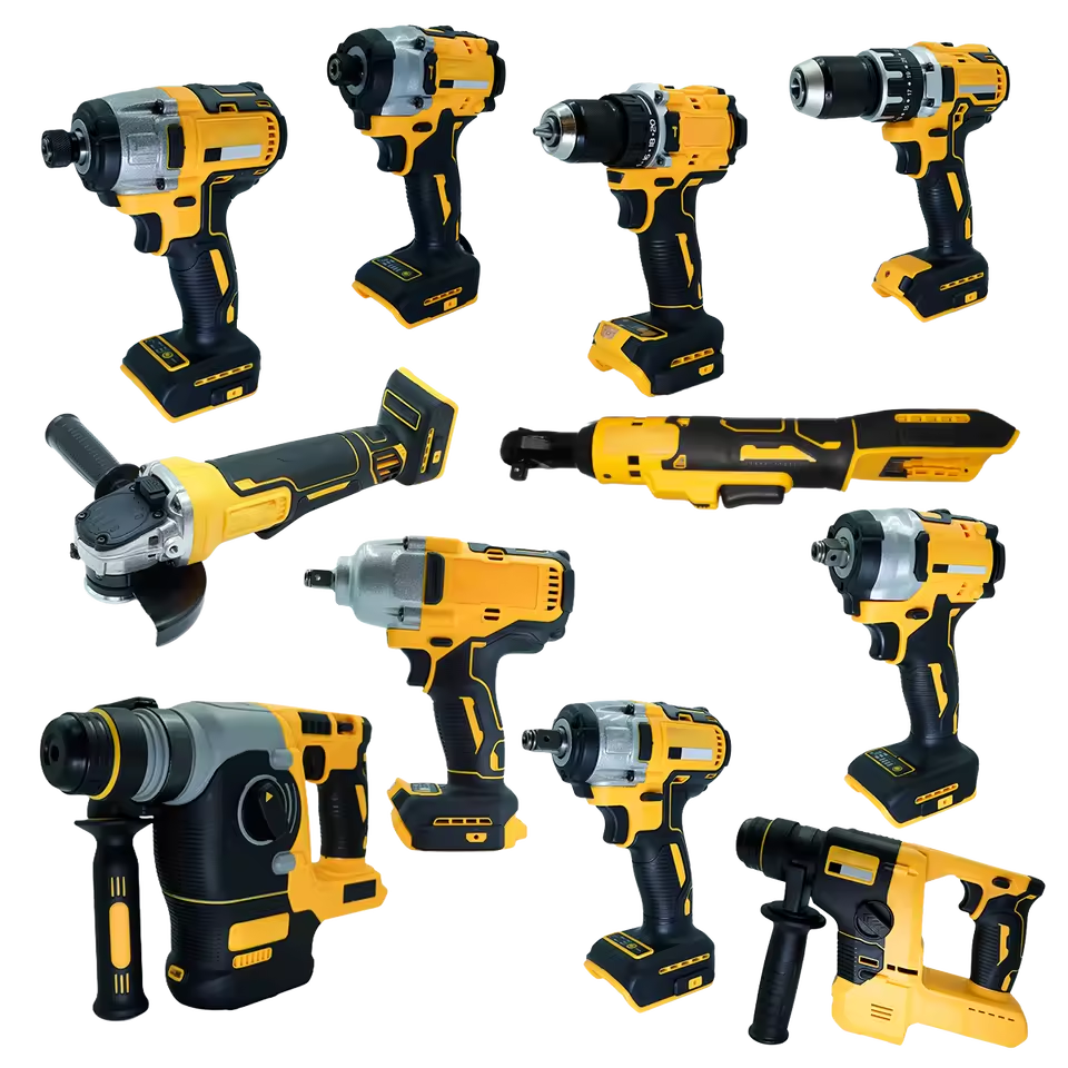 DW Cordless Power Tool Set Professional Mechanic Tools Set Box Electrical Tools for Electrician Full Set