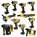 DW Cordless Power Tool Set Professional Mechanic Tools Set Box Electrical Tools for Electrician Full Set