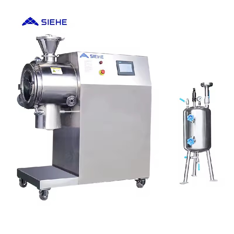 Lab Powder Mixing Equipment Ploughshear Mixer 50L Vacuum Drying Plough Powder Plough Mixer