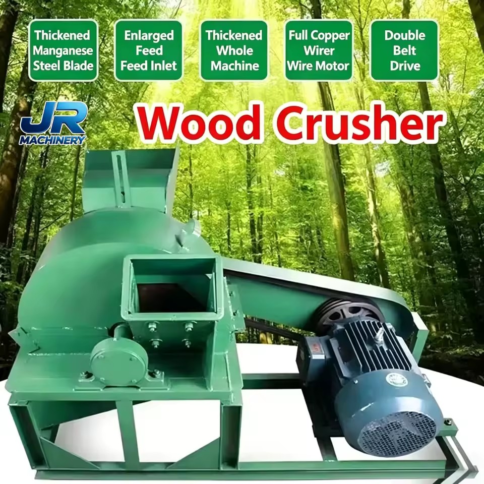 Multifunction Wood Crusher Chipper Log Grinding Machine Sawdust Shaving Making Machine