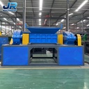 Industrial Double Shaft Scrap Metal Shredder Automatic Mini Shredder Machine Double Shaft Design Cost-Effective Plastic Shredder
