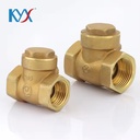 Manufacture Threaded Brass Swing Non Return Check Valve Brass Check Valve