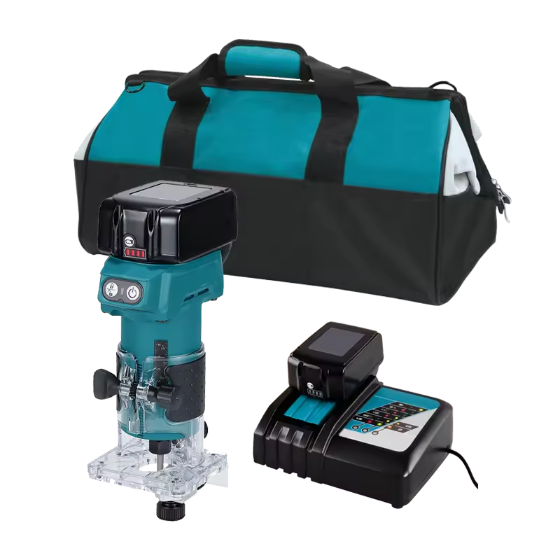 18V DRT52 Router Combo Kit - High Speed Woodworking Router with Battery Charger