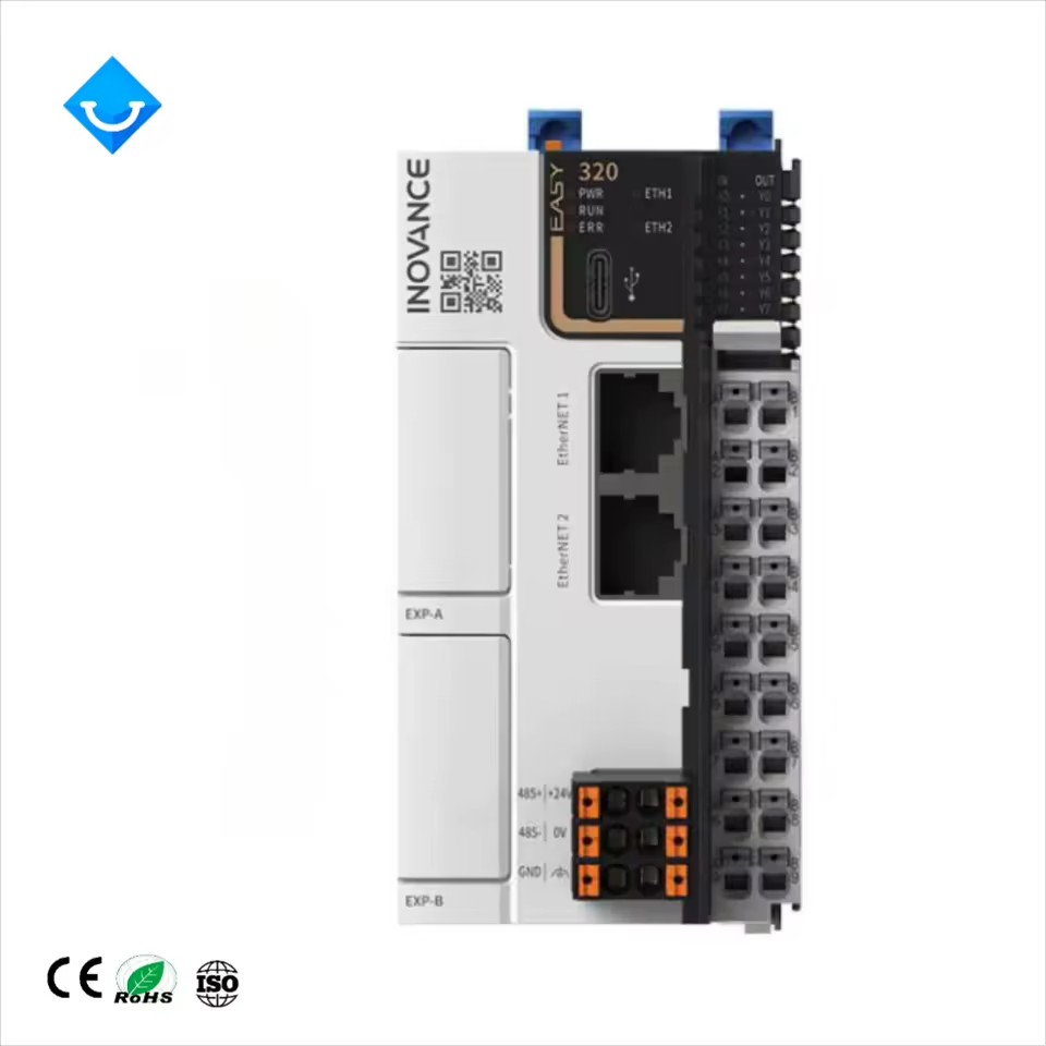 Original New Innovance Easy Series PLC Easy521-0808TN EtherCAT-enabled RS485 Programmable Controller CPU with 20 I/O and 240V
