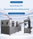 High Speed Fully Automatic 4 Cavity PET Bottle Blowing Machine Inovance PLC Shunge SG-A4 Model 380V 35kW for Mineral Drinking
