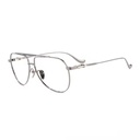 Latest Ultra Light Pure Titanium Optical Prescription Good Quality Double Glass Frame Motorcycle Medical Glasses Frame for Women