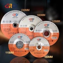 OEM Custom Durable CE MPA ISO Certified Wholesale Abrasive Tool Carbon Steel Cast Iron 125 6mm Disc