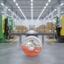 GRD T27 115mm 6mm Thick 22mm Inner Diameter High Hardness Extra Fine 80 Grit Resin Bonded Angle Wheel for Ferrous