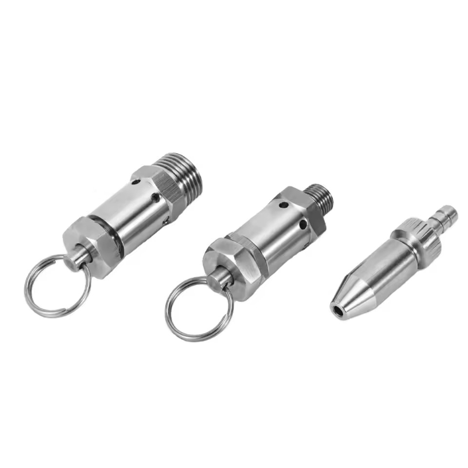 SS304 Stainless Steel Sanitary Spring Full Lift Safety Valve / Pressure Relief Valve / Pressure Release Valve
