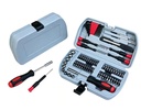 Portable MultiPurpose Screwdriver Tool Set Professional Magnetic Bit Kit in Compact Hard Case for DIY Repairing