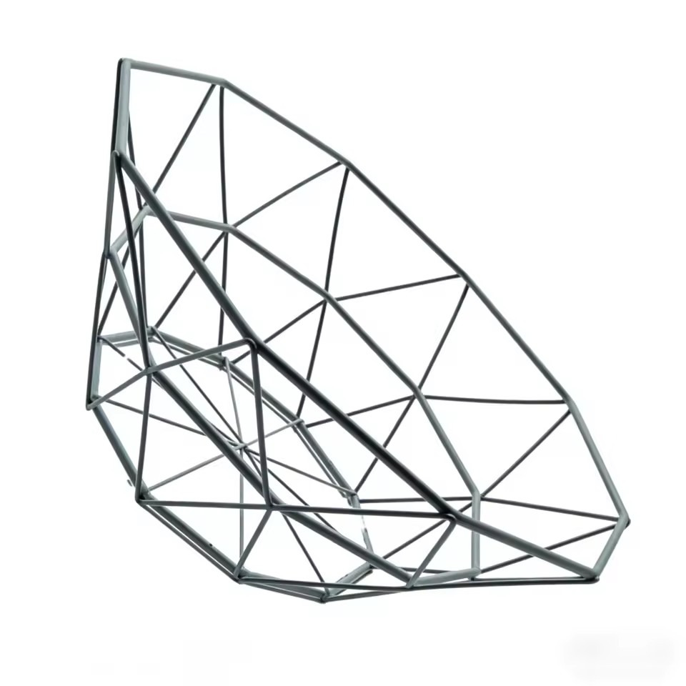 Kitchen Metal Wire Fruit Basket Countertop Organizer Breathable Food Vegetable Storage Container Basket storage rack