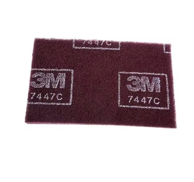 3M 6*9inch Non-Woven Aluminum Oxide Sanding Sponge 7447C Hand Pad Abrasive Tool